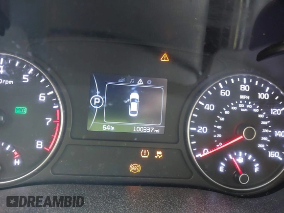 2018 Kia Optima LX with VIN 5XXGT4L30JG256660, listed as a IAAI auction lot 42005531 with 100,337 mi miles and . Bid and sale history available at DreamBid. Image 7.
