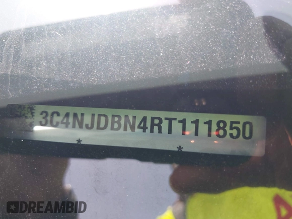 2024 Jeep Compass Latitude с VIN 3C4NJDBN4RT111850, выставлен на аукционе IAAI как лот 42771963 с пробегом 40 626 миль миль и . История ставок и продаж доступна на DreamBid. Изображение 9.