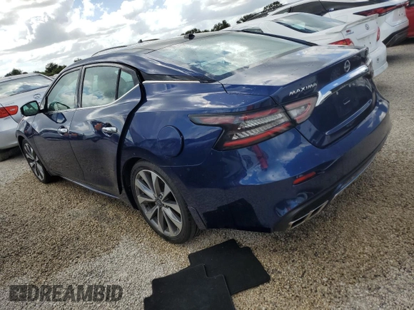 2023 Nissan Maxima Platinum with VIN 1N4AA6FV2PC507939, listed as a Copart auction lot 76200324 with Not provided miles and Non repairable. Bid and sale history available at DreamBid. Image 2.