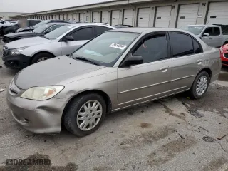 2004 Honda Civic LX with VIN 1HGES16574L018834, listed as a Copart auction lot 79537964 with 47,052 mi miles and Non Repairable. Bid and sale history available at carsss.com. Image 1.