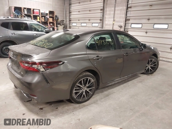 2023 Toyota Camry SE with VIN 4T1T11AK4PU796718, listed as a IAAI auction lot 41837080 with 38,243 mi miles. Bid and sale history available at carsss.com. Image 4.