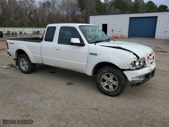 2006 Ford Ranger XL with VIN 1FTYR14U76PA29152, listed as a Copart auction lot 47706265 with 105,746 mi miles and Salvage Title. Bid and sale history available at carsss.com. Image 4.