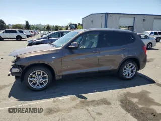 2014 BMW X3 xDrive35i z VIN 5UXWX7C50E0E80278, wystawiony jako Copart lot #56008965 z przebiegiem 154 760 mil mil oraz Szkoda całkowita • Salvage title. Historia ofert i sprzedaży dostępna na DreamBid. Obrazek 1.
