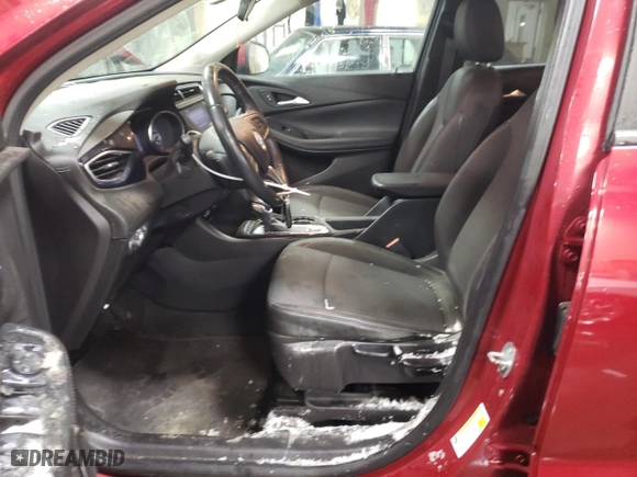 2020 Buick Encore GX Preferred with VIN KL4MMCSL3LB117797, listed as a Copart auction lot 41987735 with 87,415 mi miles and Salvage Title. Bid and sale history available at carsss.com. Image 7.