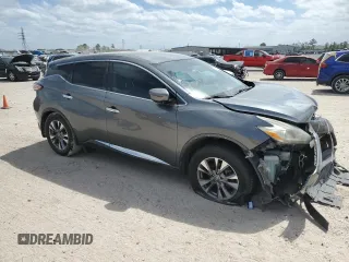 2016 Nissan Murano SV with VIN 5N1AZ2MG3GN131204, listed as a Copart auction lot 49336345 with 158,772 mi miles and Salvage Title. Bid and sale history available at carsss.com. Image 4.