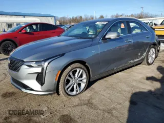 2024 Cadillac CT4 Luxury z VIN 1G6DK5RK7R0103347, wystawiony jako Copart lot #44062065 z przebiegiem 6 805 mil mil oraz Szkoda całkowita • Salvage title. Historia ofert i sprzedaży dostępna na DreamBid. Obrazek 1.