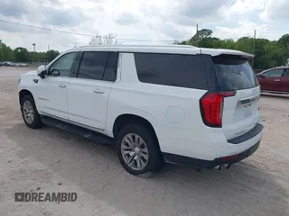 2023 GMC Yukon XL Denali with VIN 1GKS1JKL6PR355980, listed as a IAAI auction lot 41881760 with 1 mi miles. Bid and sale history available at carsss.com. Image 3.