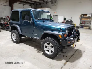 1998 Jeep Wrangler SE with VIN 1J4FY29P5WP742855, listed as a Copart auction lot 52818845 with 196,902 mi miles and Clean Title. Bid and sale history available at carsss.com. Image 4.