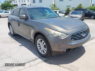 2009 Infiniti FX z VIN JNRAS18UX9M101693, wystawiony jako IAAI lot #42369617 z przebiegiem 177 311 mil mil oraz . Historia ofert i sprzedaży dostępna na DreamBid. Obrazek 1.