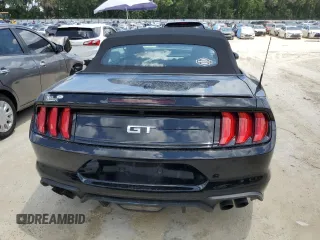 2022 Ford Mustang GT Premium with VIN 1FATP8FF4N5115171, listed as a Copart auction lot 59082155 with 12,475 mi miles and Salvage title. Bid and sale history available at DreamBid. Image 6.