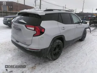 2022 GMC Terrain AT4 with VIN 3GKALYEV8NL238692, listed as a IAAI auction lot 41600473 with 35,768 mi miles and . Bid and sale history available at DreamBid. Image 4.