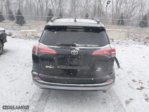 2017 Toyota RAV4 SE with VIN 2T3JFREV5HW591932, listed as a IAAI auction lot 41628183 with 142,599 mi miles. Bid and sale history available at carsss.com. Image 16.