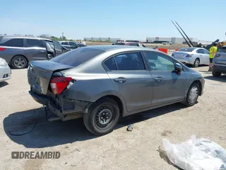 2012 Honda Civic LX z VIN 19XFB2F57CE012290, wystawiony jako IAAI lot #42030870 z przebiegiem 191 886 mil mil oraz . Historia ofert i sprzedaży dostępna na DreamBid. Obrazek 4.