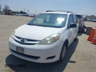 2006 Toyota Sienna CE with VIN 5TDZA23CX6S405973, listed as a IAAI auction lot 42088039 with 260,115 mi miles and . Bid and sale history available at DreamBid. Image 2.