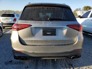 2021 Mercedes-Benz GLE 53 AMG with VIN 4JGFB6BB6MA575009, listed as a Copart auction lot 75105844 with 31,457 mi miles and Salvage title. Bid and sale history available at DreamBid. Image 6.