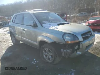 2009 Hyundai Tucson SE with VIN KM8JN72D19U970813, listed as a Copart auction lot 88469545 with 152,648 mi miles and Salvage Title. Bid and sale history available at carsss.com. Image 4.