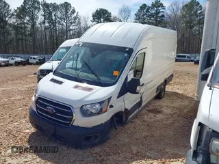 2020 Ford Transit Cargo with VIN 1FTBW3X84LKA45648, listed as a IAAI auction lot 41775099 with Not Provided miles and . Bid and sale history available at DreamBid. Image 2.