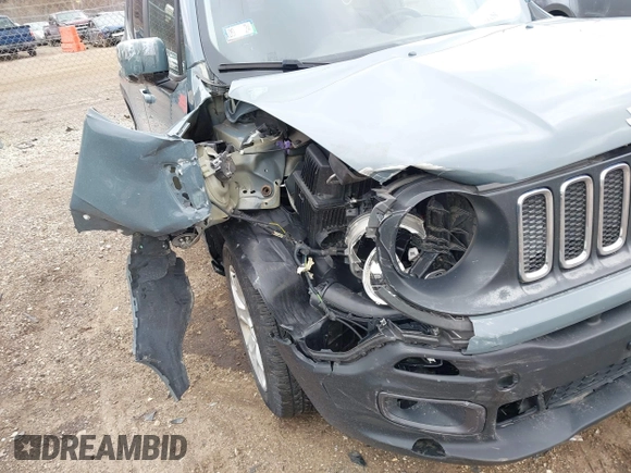 2017 Jeep Renegade Latitude with VIN ZACCJABB5HPF75067, listed as a IAAI auction lot 41493068 with 98,189 mi miles and . Bid and sale history available at DreamBid. Image 6.