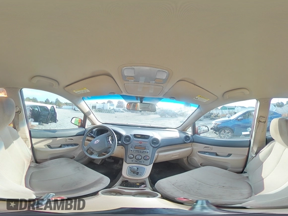 2008 Kia Rondo LX with VIN KNAFG526787195728, listed as a Copart auction lot 78277064 with 117,474 mi miles and Salvage Title. Bid and sale history available at carsss.com. Image 14.