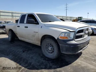 2009 Dodge Ram 1500 SLT with VIN 1D3HB18P29S748455, listed as a Copart auction lot 73020254 with 195,566 mi miles and Non Repairable. Bid and sale history available at carsss.com. Image 4.