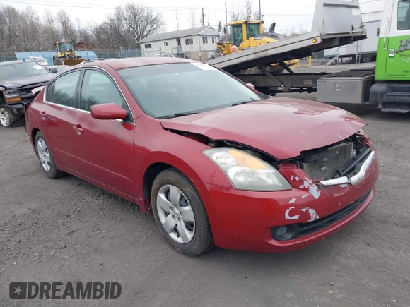 2008 Nissan Altima 2.5 SL with VIN 1N4AL21E28N482721, listed as a IAAI auction lot 41908543 with 87,712 mi miles. Bid and sale history available at carsss.com. Image 1.