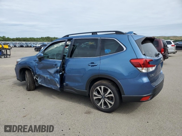 2021 Subaru Forester Limited z VIN JF2SKAUC7MH494444, wystawiony jako Copart lot #61404755 z przebiegiem 66 980 mil mil oraz Szkoda całkowita • Salvage title. Historia ofert i sprzedaży dostępna na DreamBid. Obrazek 2.