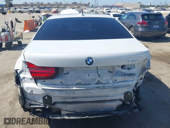 2019 BMW 7 Series 740i with VIN WBA7E2C53KB454816, listed as a IAAI auction lot 42539294 with 73,363 mi miles and . Bid and sale history available at DreamBid. Image 17.