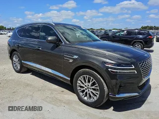 2024 Genesis GV80 z VIN KMUHBDSB8RU202476, wystawiony jako Copart lot #56059255 z przebiegiem 25 784 mil mil oraz Tytuł czysty. Historia ofert i sprzedaży dostępna na DreamBid. Obrazek 4.
