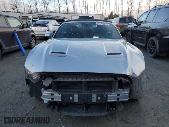 2021 Ford Mustang EcoBoost with VIN 1FATP8UHXM5121804, listed as a Copart auction lot 38404153 with 44,025 mi miles. Bid and sale history available at carsss.com. Image 5.
