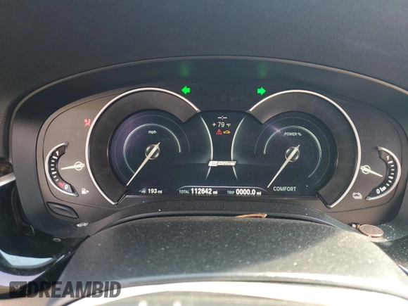 2019 BMW 5 Series 530e с VIN WBAJA9C54KB389629, выставлен на аукционе Copart как лот 52256265 с пробегом 112 642 миль миль и Списание • Salvage title. История ставок и продаж доступна на DreamBid. Изображение 9.