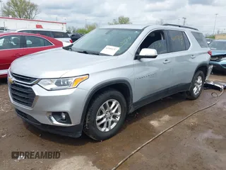 2019 Chevrolet Traverse LT Cloth with VIN 1GNERGKW6KJ114174, listed as a IAAI auction lot 42104133 with 135,410 mi miles. Bid and sale history available at carsss.com. Image 18.
