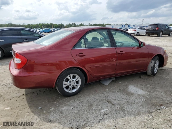2004 Toyota Camry LE with VIN 4T1BF32K14U064646, listed as a Copart auction lot 51432255 with 44,592 mi miles and Salvage Title. Bid and sale history available at carsss.com. Image 3.