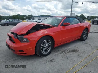 2014 Ford Mustang V6 with VIN 1ZVBP8EMXE5215570, listed as a Copart auction lot 56971865 with 134,293 mi miles and Clean title. Bid and sale history available at DreamBid. Image 1.