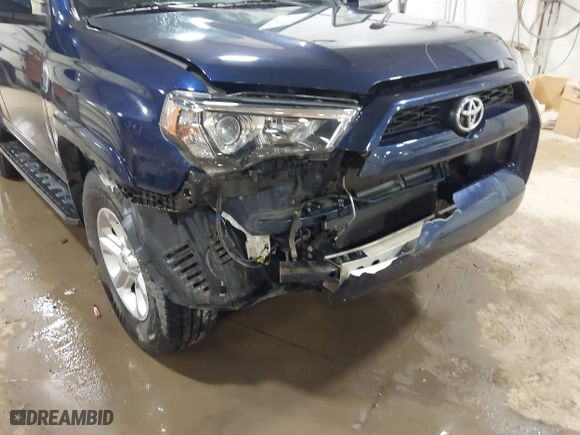 2019 Toyota 4Runner SR5 with VIN JTEBU5JR3K5649591, listed as a IAAI auction lot 41674778 with 67,301 mi miles. Bid and sale history available at carsss.com. Image 6.