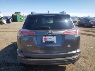 2017 Toyota RAV4 LE with VIN JTMBFREV8HJ702069, listed as a Copart auction lot 48809205 with 27,152 mi miles and Salvage Title. Bid and sale history available at carsss.com. Image 6.