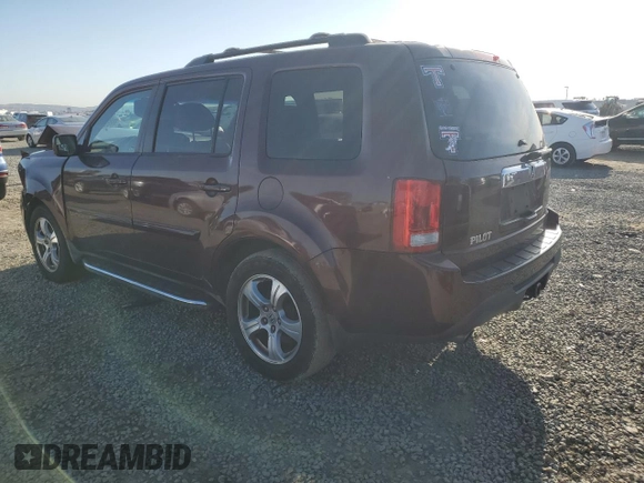 2012 Honda Pilot EX-L with VIN 5FNYF4H64CB019433, listed as a Copart auction lot 49353805 with 177,645 mi miles and Salvage Title. Bid and sale history available at carsss.com. Image 2.