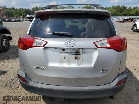 2014 Toyota RAV4 XLE with VIN 2T3RFREV3EW157703, listed as a Copart auction lot 68909594 with 69,305 mi miles and Salvage Title. Bid and sale history available at carsss.com. Image 6.