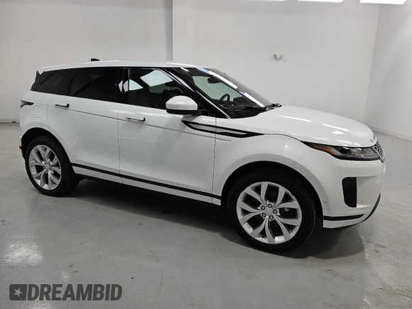 2020 Land Rover Range Rover Evoque SE with VIN SALZP2FXXLH078187, listed as a Copart auction lot 43822915 with 81,768 mi miles and Clean Title. Bid and sale history available at carsss.com. Image 4.