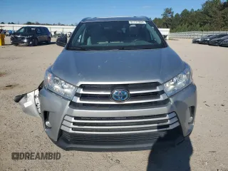 2018 Toyota Highlander Hybrid XLE with VIN 5TDJGRFH9JS045034, listed as a Copart auction lot 81771394 with 106,504 mi miles and Salvage title. Bid and sale history available at DreamBid. Image 5.
