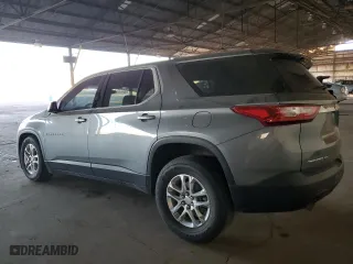 2021 Chevrolet Traverse LS with VIN 1GNEVFKW4MJ230675, listed as a Copart auction lot 84076174 with 116,789 mi miles and Salvage Title. Bid and sale history available at carsss.com. Image 2.