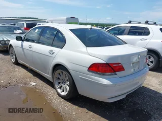 2006 BMW 7 Series 750i with VIN WBAHL83576DT03355, listed as a IAAI auction lot 42606906 with 186,494 mi miles and . Bid and sale history available at DreamBid. Image 3.
