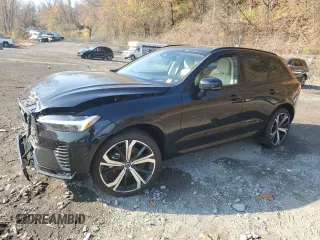 2024 Volvo XC60 Ultimate Dark Theme с VIN YV4L12RM5R1740546, выставлен на аукционе Copart как лот 77099204 с пробегом 7 147 миль миль и Списание • Salvage title. История ставок и продаж доступна на DreamBid. Изображение 1.