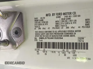 2022 Ford Transit Connect XL with VIN NM0LS7S24N1528394, listed as a IAAI auction lot 42739542 with 48,022 mi miles and . Bid and sale history available at DreamBid. Image 9.