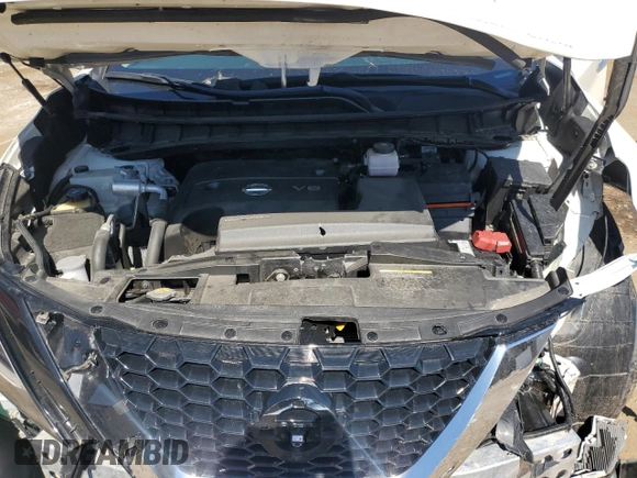 2022 Nissan Murano SL with VIN 5N1AZ2CJ9NC111710, listed as a Copart auction lot 48725715 with 11,992 mi miles and Salvage Title. Bid and sale history available at carsss.com. Image 12.