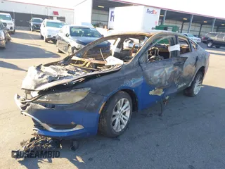 2016 Chrysler 200 Limited with VIN 1C3CCCAB1GN177826, listed as a IAAI auction lot 41241234 with 51,330 mi miles. Bid and sale history available at carsss.com. Image 2.