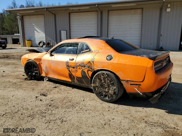 2020 Dodge Challenger R/T Scat Pack with VIN 2C3CDZFJ1LH203697, listed as a Copart auction lot 86728914 with 48,703 mi miles and Salvage Title. Bid and sale history available at carsss.com. Image 2.