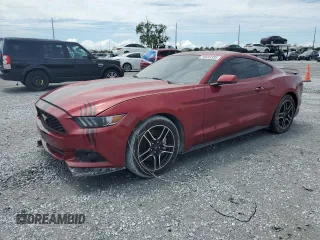 2015 Ford Mustang EcoBoost z VIN 1FA6P8TH4F5317108, wystawiony jako Copart lot #56653335 z przebiegiem 99 321 mil mil oraz Tytuł czysty. Historia ofert i sprzedaży dostępna na DreamBid. Obrazek 1.