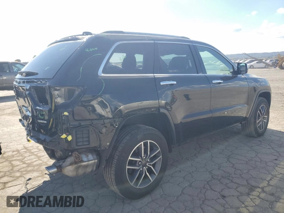 2022 Jeep Grand Cherokee WK Limited with VIN 1C4RJFBG5NC122179, listed as a Copart auction lot 74928854 with 47,862 mi miles and Salvage Title. Bid and sale history available at carsss.com. Image 3.