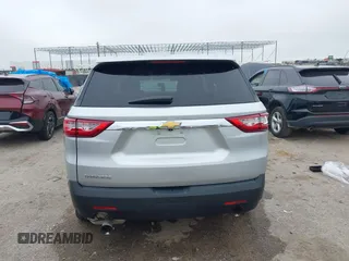 2021 Chevrolet Traverse LS with VIN 1GNERFKW1MJ254095, listed as a IAAI auction lot 42336687 with Not provided miles and . Bid and sale history available at DreamBid. Image 16.