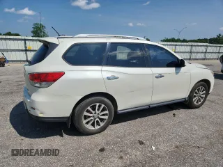 2016 Nissan Pathfinder S with VIN 5N1AR2MN8GC661680, listed as a Copart auction lot 59796815 with 162,104 mi miles and Salvage title. Bid and sale history available at DreamBid. Image 3.
